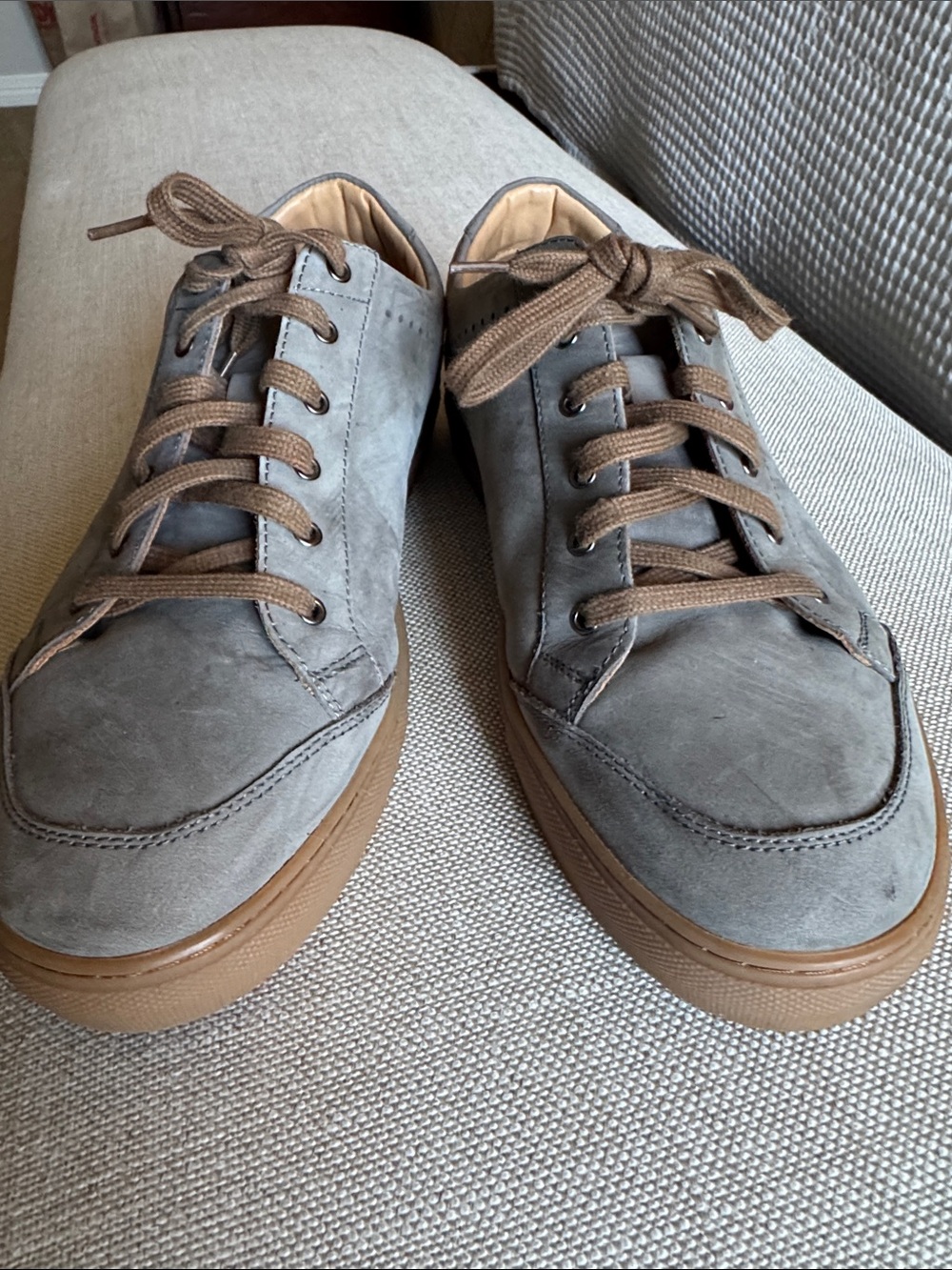 Warfield & Grand Grey Suede Sneakers Men’s Size 10.5